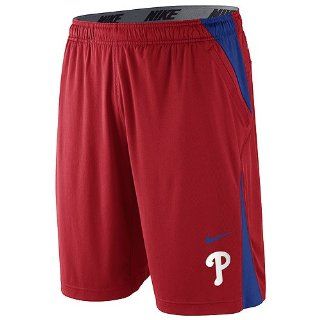 Nike Philadelphia Phillies Training Performance Shorts   Red (Medium) [Misc.]  Sports Fan Shorts  Sports & Outdoors
