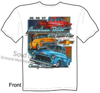 SIZE Large 55 56 57 Chevy Truck T Shirt Chevrolet 1955 1956 1957 Pickup Tee 