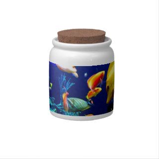 Fish Tropical Harmony Candy Jars