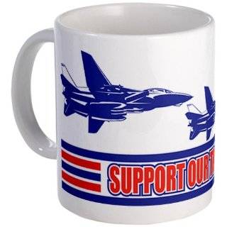  Support our Troops   Air Forc Mug   Standard Kitchen & Dining