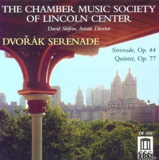 Dvorak Serenade Serenade Op. 44, Quintet Op. 7 Music