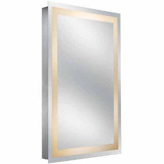 Kimball & Young 30001HW Classic Design Back Lit Mirror, 36 Inch by 24 Inch   Wall Mounted Mirrors
