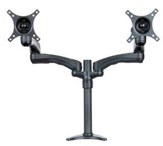 Mount It Articulating Dual Arm Computer Monitor Desk Mount for monitors up to 24" Electronics