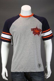Negro League Detroit Stars Tee Heather Grey. Size 2XL  Sports Fan T Shirts  Sports & Outdoors