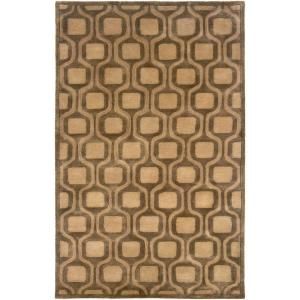 LR Resources Contemporary Natural Runner 2 ft. 5 in. x 7 ft. 9 in. Plush Indoor Area Rug LR9303 NA28