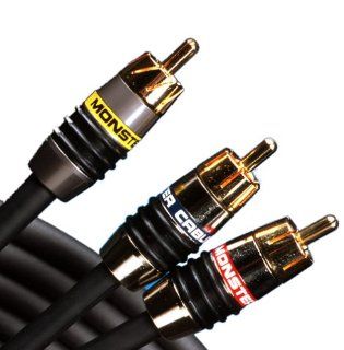 Monster Cable MS MV2/250 Satellite Audio/Video Hookup Kit, Pair (1 Meter) Electronics