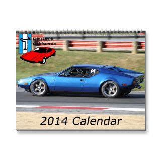 2014 De Tomaso Calendar