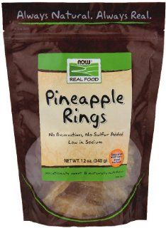 Pineapple Rings Dried 12 Ounces Health & Personal Care