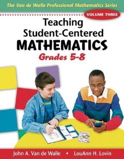 Single User e book DVD for Teaching Student Centered Mathematics Grades 5 8 (9780137057139) John A. Van de Walle, Lou Ann H. Lovin Books