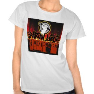 Spartan Youth Radio Grunge On Fire Design T Shirt