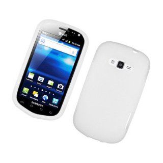 For Samsung Galaxy Reverb/SPH M950 Soft Silicone SKIN Cover Case White 