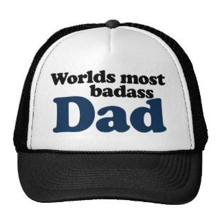 Worlds Most Badass Dad Mesh Hat
