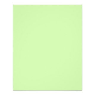 Plain Mint Green Background. Custom Flyer