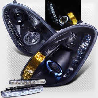 2003 2004 INFINITI G35 HALO HEADLIGHTS PROJECTOR SEDAN HEAD LIGHTS + 8 LED FOG Automotive