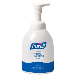 PURELL 5792 04 Advanced Instant Hand Sanitizer Foam, 535 mL Pump Bottle (Case of 4)