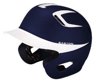 Easton Two Tone Natural Grip Senior Batting Helmet, Navy/White  Baseball Batting Helmets  Sports & Outdoors