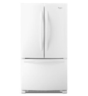 Whirlpool WRF535SMBW 24.8 Cu. Ft. White French Door Refrigerator   Energy Star Appliances