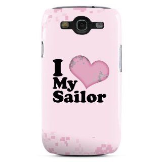 I Love My Sailor Design Clip on Hard Case Cover for Samsung Galaxy S3 GT i9300 SGH i747 SCH i535 Cell Phone Cell Phones & Accessories