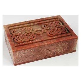 NEW Stone Celtic Box   FB535   Decorative Boxes