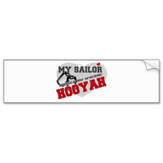 Scream HOOYAH Bumper Sticker