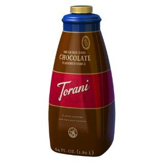 Torani Sugar Free Chocolate Sauce, 64 Ounce  Chocolate Syrup  Grocery & Gourmet Food