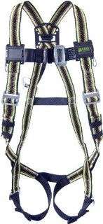 Miller by Honeywell E850 2/S/MGN DuraFlex Warehouse Pickers Full Body Harness with Elastomer Webbing, Small/Medium, Green   Fall Arrest Safety Harnesses  