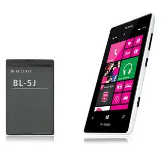 Generic Battery Compatible With Nokia Lumia 521 (BL 5J) Cell Phones & Accessories