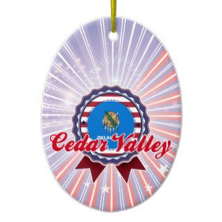 Cedar Valley, OK Christmas Tree Ornaments