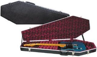 Coffin Case Deluxe Shaped Universal Electric Guitar Case Musical Instruments