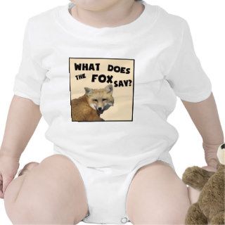 What Does The Fox Say? Bodysuit