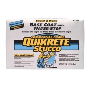 Quikrete 80 lb. Stucco Base Coat with Water Stop 113989
