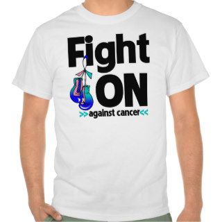 Fight On Against Thyroid Cancer T Shirts