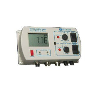 Milwaukee MC122 pH Controller with Mounting Kit, 0.0 to 14.0 pH, +/ 0.2 pH Accuracy Science Lab Ph Meters