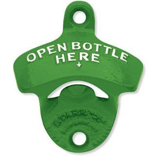 Open Bottle Here Green