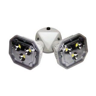 Lights of America LED Security Light Dusk to Dawn Operation Dual Head   Outdoor Lightstrings  