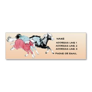 Three Ponies Business Card
