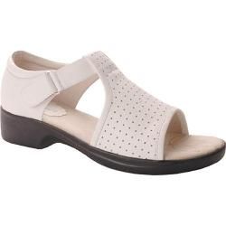 Women's Propet Jetty Walker White Smooth Sandals