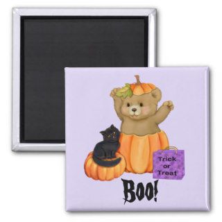 Halloween Boo Bear Magnets