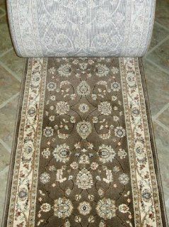 148625   Rug Depot Traditional Oriental Stair Runner   26" Wide Hallrunner   ********ORDER THE LENGTH OF YOUR RUNNER IN FOOTAGE IN THE QUANTITY TAB   EACH QUANTITY EQUALS 1 FOOT********   Brown Background   Home Dynamix Triumph H1001 524   Hallway and