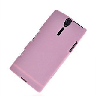 MOONCASE Glitter Soft Gel Tpu Silicone Skin Style Devise Back Case Cover for Sony Xperia S Arc HD Lt26i Babypink Cell Phones & Accessories