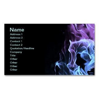 Cool Flames Business Card Template