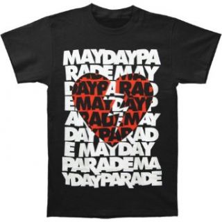 Mayday Parade Broken Heart T shirt Music Fan T Shirts Clothing