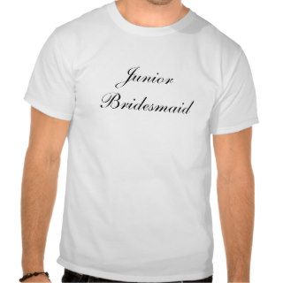 Junior Bridesmaid Tshirts