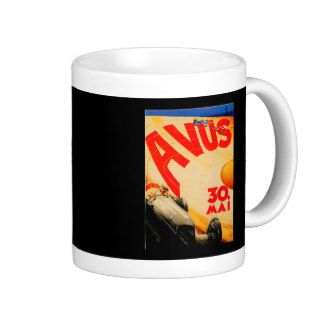AVUS ~ Race Car Track Berlin Germany Coffee Mugs