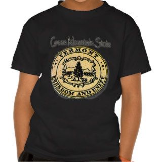Vermont Green Mountain State Seal Tshirts