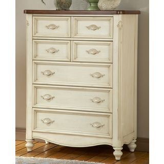 Crescent Manor 5 drawer Chest Dressers