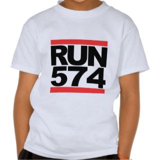 Run 574 Indiana South Bend, Elkhart, Goshen Tshirt