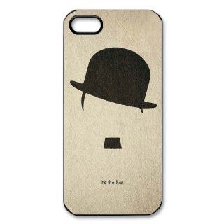 Personalized Charlie Chaplin Hard Case for Apple iphone 5/5s case AA542 Cell Phones & Accessories