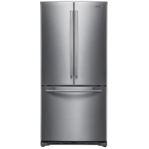 Samsung 19.72 cu. ft. French Door Refrigerator in Platinum RF217ACPN
