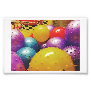 Colorful balls art photo